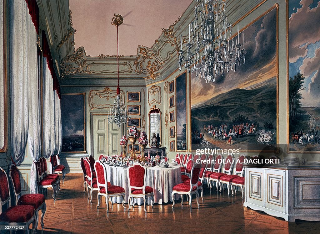 Dining Room of Schoenbrunn...