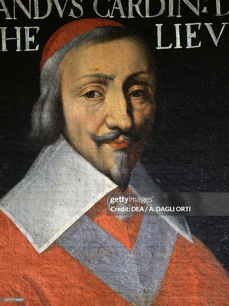 Portrait of Armand-Jean du Plessis...