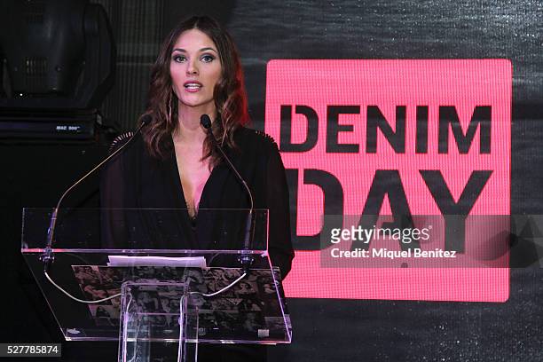 Helen Lindes attends the Guess Foundation Denim Day Charity at Salt Restaurant - W Hotel on May 3, 2016 in Barcelona, Spain.