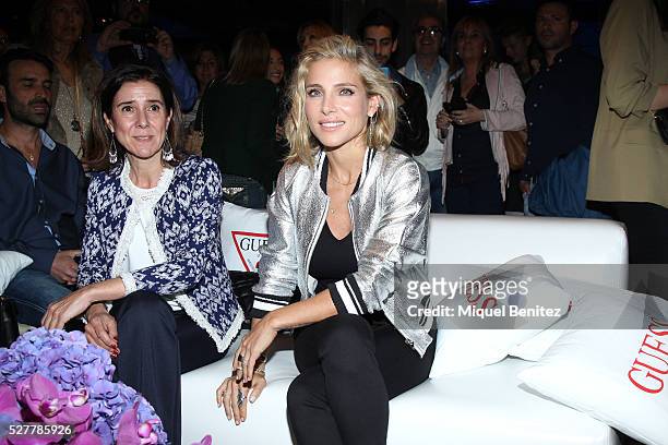 Elsa Pataky and Maria Pardo Santayana attends the Guess Foundation Denim Day Charity at Salt Restaurant - W Hotel on May 3, 2016 in Barcelona, Spain.