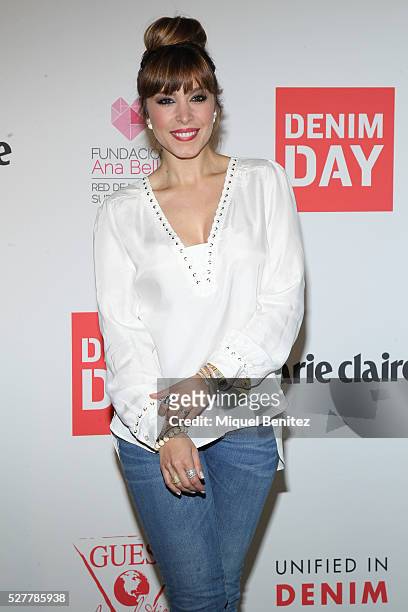 Gisela Llado 'Gisela' attends the Guess Foundation Denim Day Charity at Salt Restaurant - W Hotel on May 3, 2016 in Barcelona, Spain.