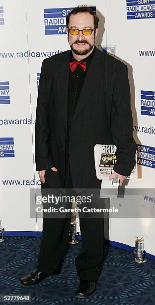 Steve Wright arrives at the Sony Radio Academy Awards at Grosvenor House Hotel on May 9, 2005 in London, England. The prestigious awards recognise...