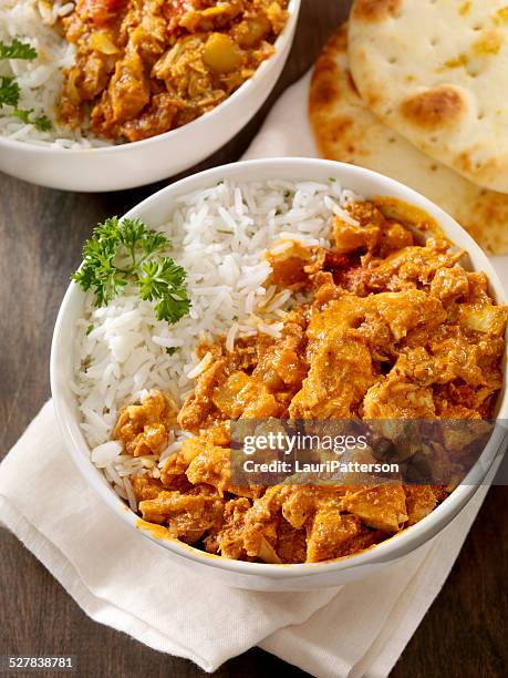 butter chicken - tikka masala stock pictures, royalty-free photos & images