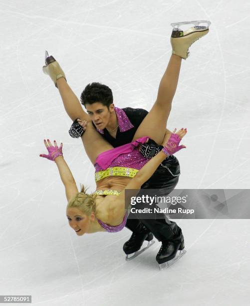 Wintersport/Eiskunstlauf : EM 2005, Turin, 28.01.05;Eistanz Kuer;Sinead und John KERR/GBR