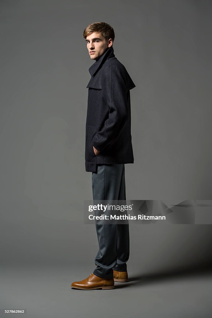 Male fashion model
