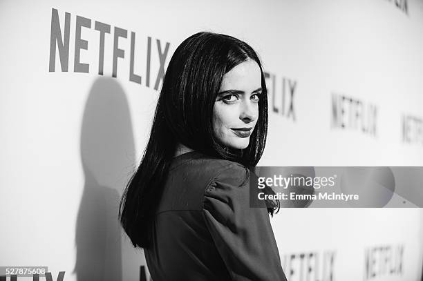Actress Krysten Ritter arrives at the Netflix original series "Marvel's Jessica Jones" FYC Screening and Q&A at Paramount Studios on May 3, 2016 in...