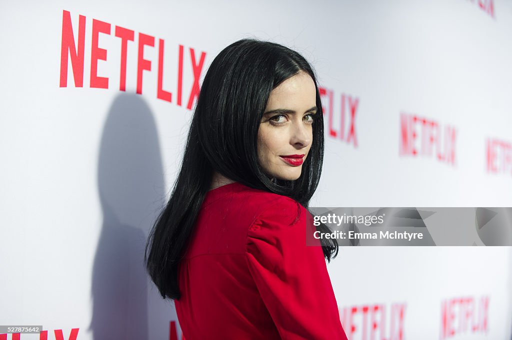 Netflix Original Series' "Marvel's Jessica Jones" FYC Screening And Q&A - Red Carpet