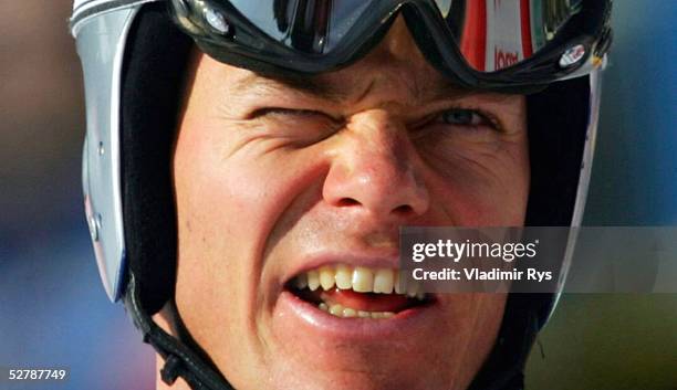 Wintersport/Ski Alpin : WM 2005, Bormio, 29.01.05;Super G/Maenner;Michael WALCHHOFER /AUT - Silber -