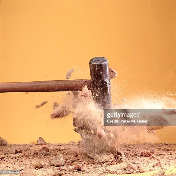 sledgehammer - smashing stock pictures, royalty-free photos & images