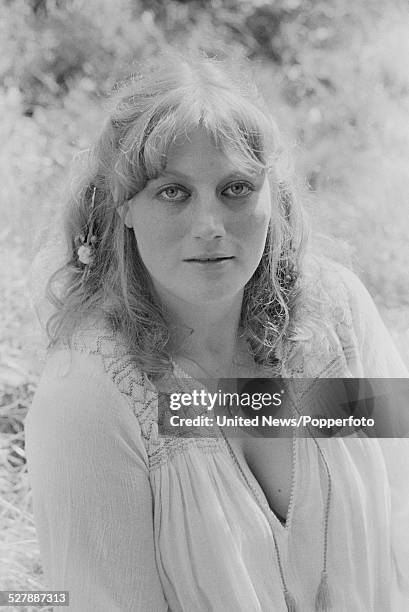 English actress Geraldine James pictured in England on 31st August 1977.