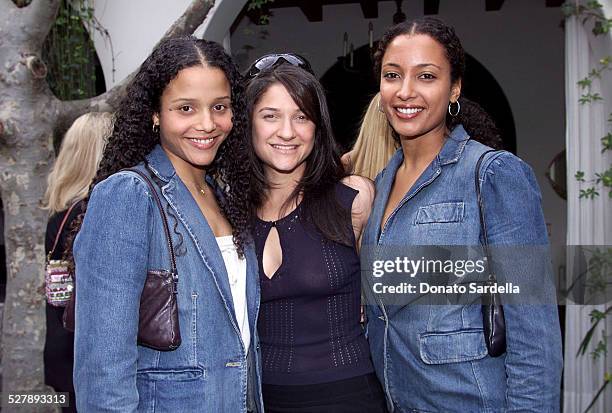 Sydney Tamiia Poitier, Elizabeth Guber and Anika Poitier