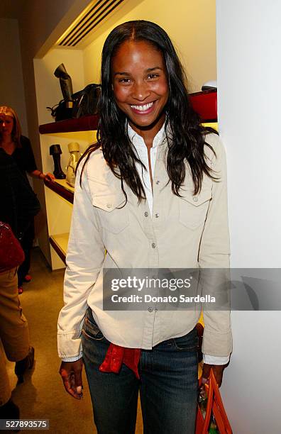 Joy Bryant during Hogan Trunk Show & Party at Hogan Store in Beverly Hills, California, United States.