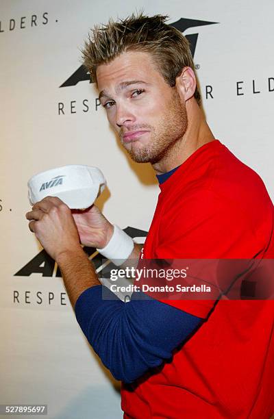 George Stults during The Launch of Avia Retro and Performance Basketball Collection at Concorde Bar in Hollywood, California, United States.