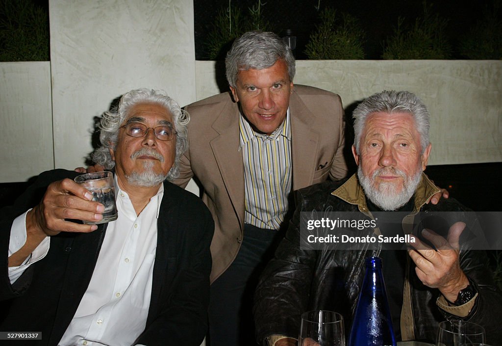 Larry Gagosian Hosts Dinner At Dolce To Celebrate West Coast Opening Of Francesco Clemente Paintings 2000-2003