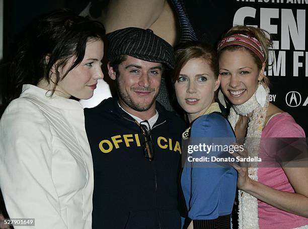 Jon Abrahams , guest, Amy Adams and Marnette Patterson