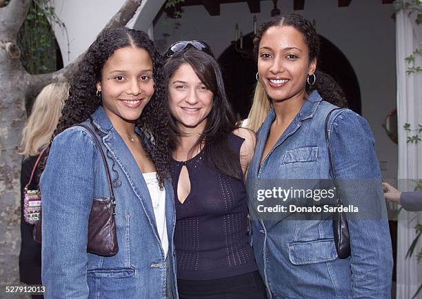 Sydney Tamiia Poitier, Elizabeth Guber and Anika Poitier