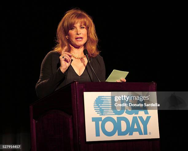 Stefanie Powers during USA TODAY Inaugural Hollywood Hero Award Gala Honoring Zina Bethune at Beverly Hilton Hotel in Beverly Hills, California,...