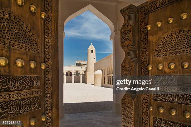 qatar. doha. - moské bildbanksfoton och bilder
