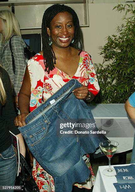 Karen Brailsford during Levi's 501-Caroline Calvin Reception at The Pearl Restaurant in West Hollywood, California, United States.