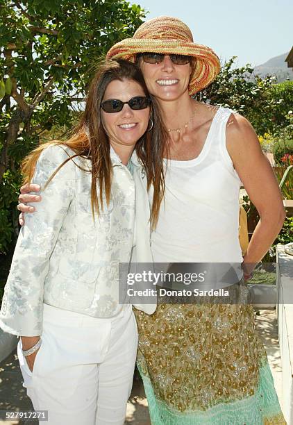 Barbara Grushow and Krista Levitan during Turi Hosts Peter Som's Trunk Show at The Home Of Barbara Grushow To Benefit The Alliance For Children's...