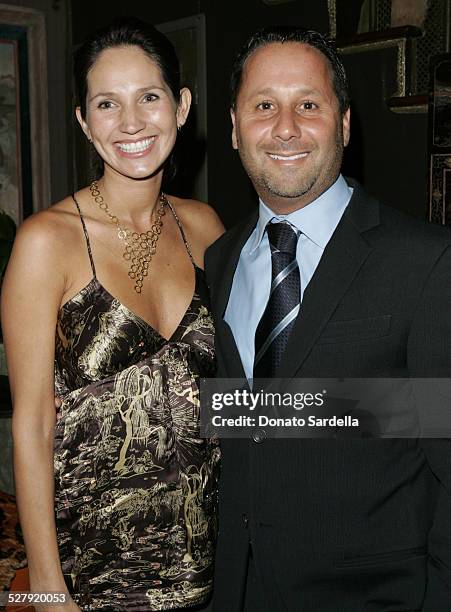 Ana and Steven Berman during New York City Ballet Kickoff Sponsored By Maybach Benefitting The Center Dance Association at Estate Of Tony Duquette in...