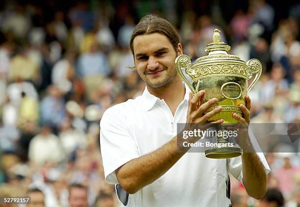 Wimbledon 2003, London; Maenner/Einzel/Finale; Sieger Roger FEDERER/SUI