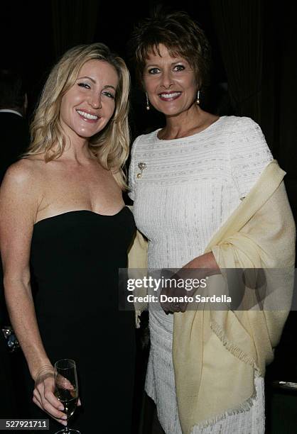 Laurie Feltheimer and Christina Ferrari during NYC Ballet Gala to Benefit The Center Dance Association at The Music Center - Inside at Dorothy...