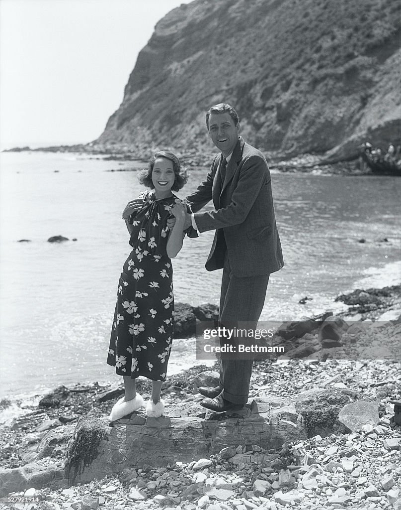 Portrait of Merle Oberon and Brian Aherne