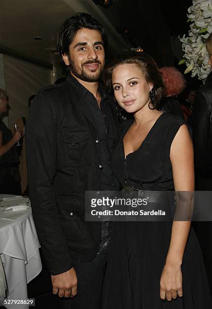 Ali Alborzi and Josie Maran during Fred Segal Beauty Founders Michael A. Baruch and Paul DeArmas and Smashbox Cosmetics Founders Dean and Davis...