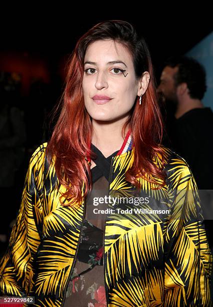 Musician Ioanna Gika attends the premiere of "Love & Friendship" at the Directors Guild of America on May 03, 2016 in Los Angeles, California.