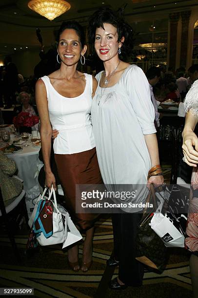 Ana Berman and Shannon Factor during Saks Fifth Avenue Presents Oscar De La Renta Fall 2007 Collection at The Colleagues Annual Spring Luncheon...