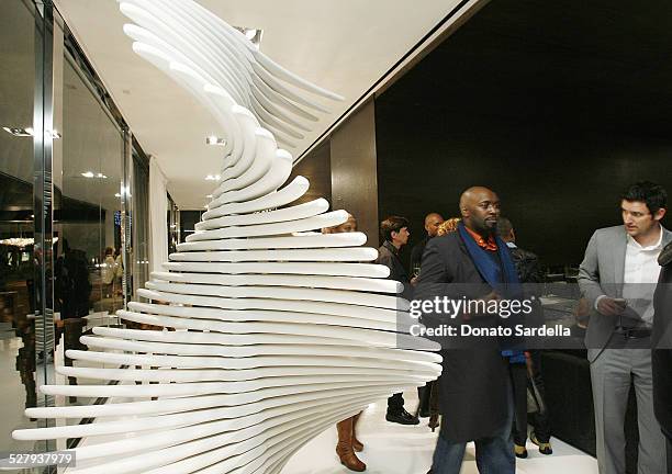 General view at Minotti Los Angeles And LA Art Show Present Young Collectors Night on January 22, 2010 in Los Angeles, California.