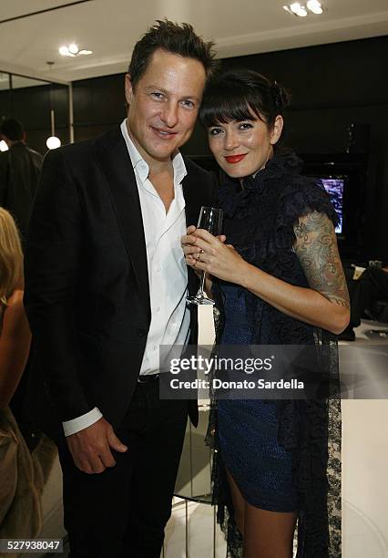 Lars Hypko and Lani Hammetp attend Minotti Los Angeles And LA Art Show Present Young Collectors Night on January 22, 2010 in Los Angeles, California.