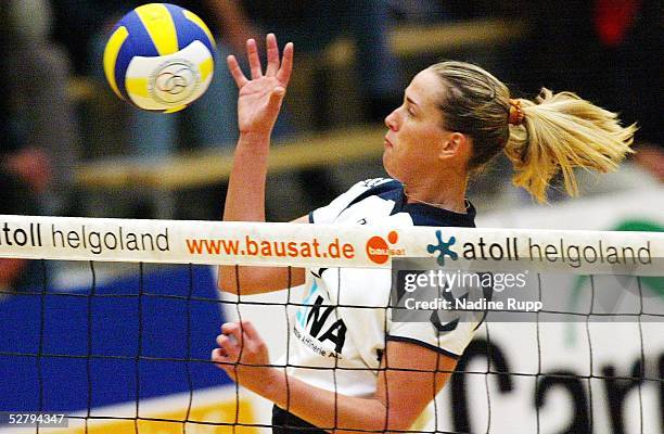 Bundesliga 03/04, Hamburg; TV Fischbek - Dresdener SC 2:3; Christina BENECKE/Fischbek