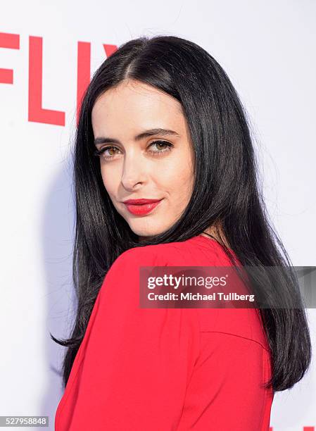 Actress Krysten Ritter attends a For Your Consideration screening and Q&A for the Netflix Original Series' "Marvel's Jessica Jones" at Paramount...