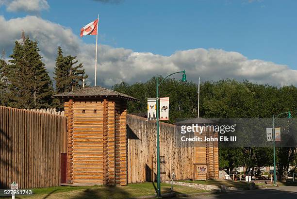 buffalo nations museum - banff museum stock pictures, royalty-free photos & images