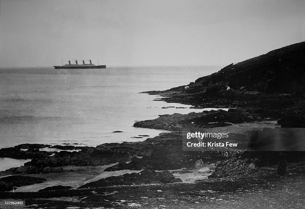 The Titanic Sailing From Ireland to New York