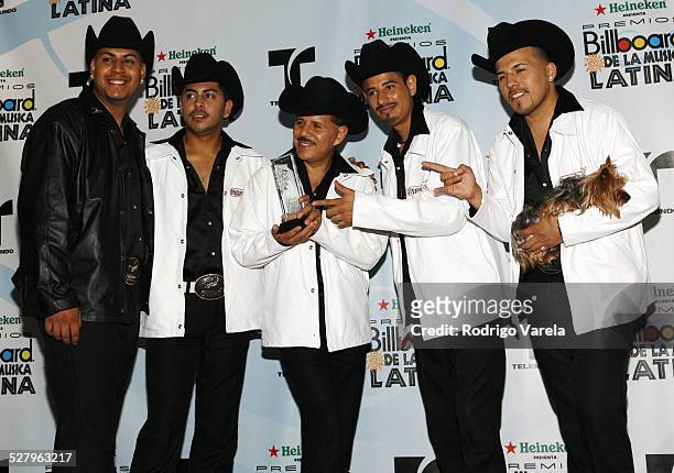 Patrulla 81, winner Regional Mexican Airplay Song of the Year, Male Group for Eres Divina