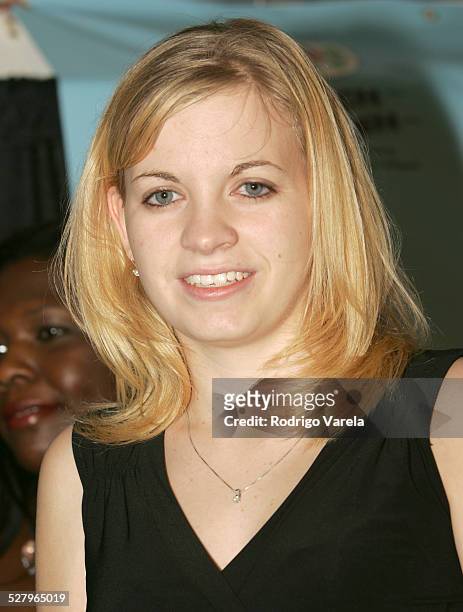 Jessica Lynch during Orange Bowl Beach Bash 2005 - Press Conference at Hollywood Beach in Miami, Florida, United States.