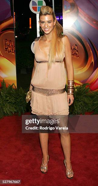 Ana Cristina Alvarez during 2005 Premio Lo Nuestro Awards - Red Carpet at American Airlines Arena in Miami, Florida, United States.