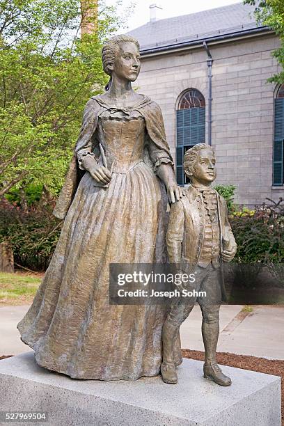 statue of abigail adams - abigail adams stock pictures, royalty-free photos & images