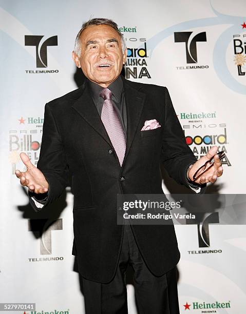 Hector Suarez during 2006 Billboard Latin Music Conference and Awards - Press Room at Seminole Hard Rock Hotel and Casino in Hollywood, Florida,...