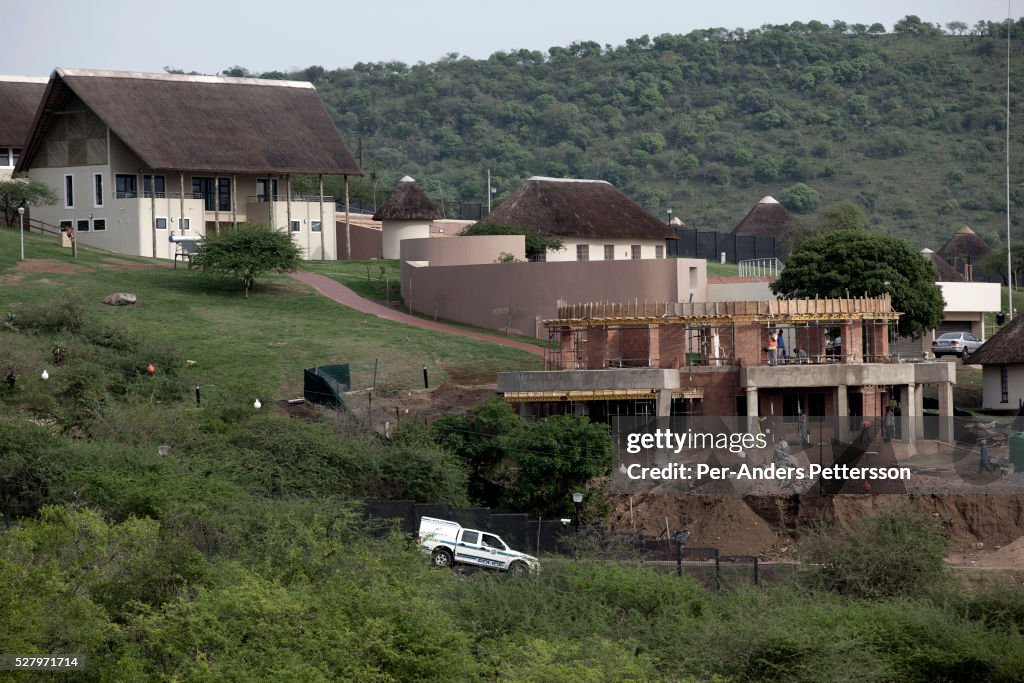 South African president Jacob Zuma's residence in Nkandla, South Africa