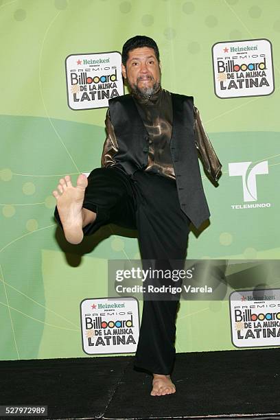 Tony Melendez during 2005 Billboard Latin Music Awards - Press Room at Miami Arena in Miami, Florida, United States.