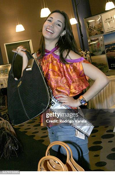 Miss Universe Amelia Vega during 4th Annual Latin GRAMMY Awards - Nintendo Talent Lounge Day 2 at American Airlines Arena in Miami, Florida, United...