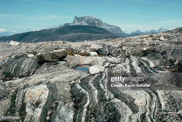 amitsoq gneiss - gneiss foto e immagini stock