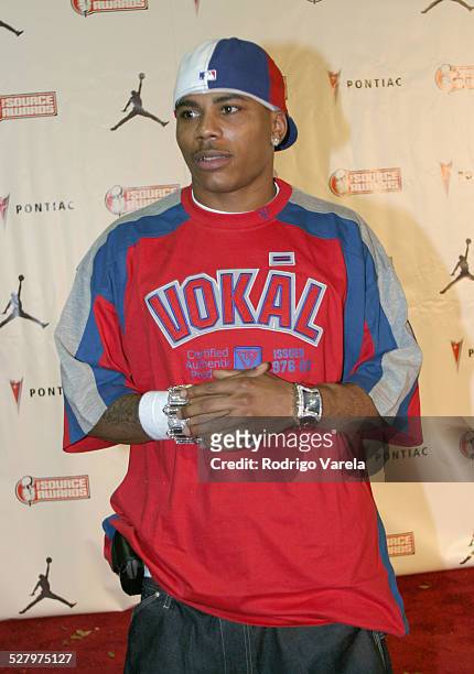 Nelly during The Source Hip-Hop Music Awards Red Carpet at Miami Arena in Miami, Florida, United States.