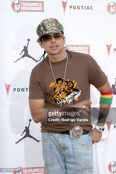 Sean Paul during The Source Hip-Hop Music Awards Red Carpet at Miami Arena in Miami, Florida, United States.