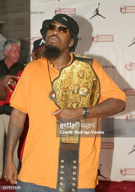 Pastor Troy during The Source Hip-Hop Music Awards Red Carpet at Miami Arena in Miami, Florida, United States.