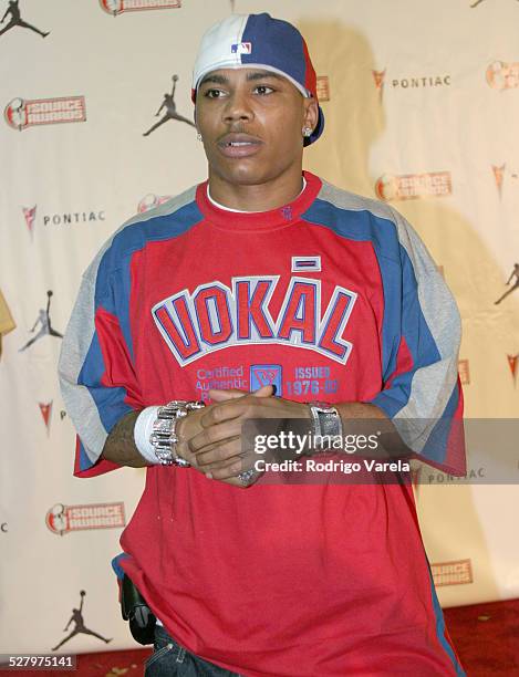 Nelly during The Source Hip-Hop Music Awards Red Carpet at Miami Arena in Miami, Florida, United States.